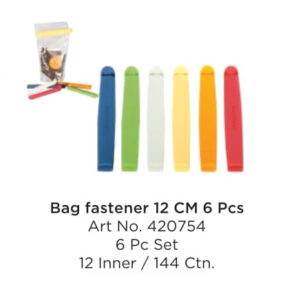 Tescoma 420754 Bag Fastener 12 Cm 6 Pc Set