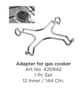 Tescoma 420942 Adapter For Gas Cooker 1 Pc Set