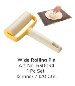 Tescoma 630034 Wide Rolling Pin 1 Pc Set