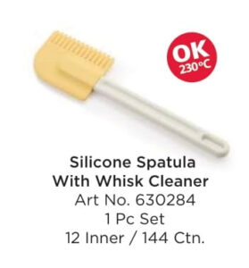 Tescoma 630284 Silicone Spatula W Whisk Cleaner 1 Pc Set