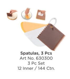 Tescoma 630300 Spatulas 3 Pc Set