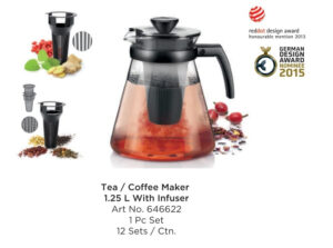 Tescoma 646622 Tea/Coffee Maker 1.25 L W Infuser 1 Pc Set
